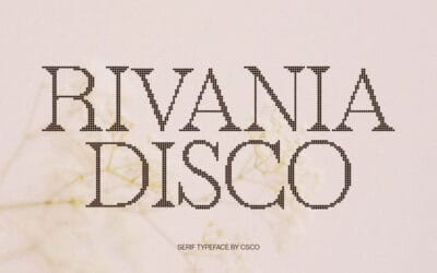 Rivania Disco Font