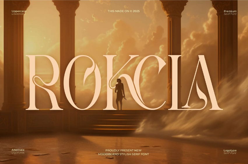 Rokcla Font