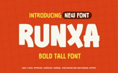 Runxa Font