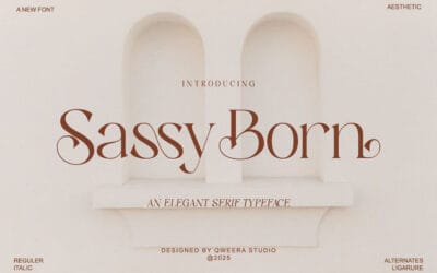 Sassy Born Font