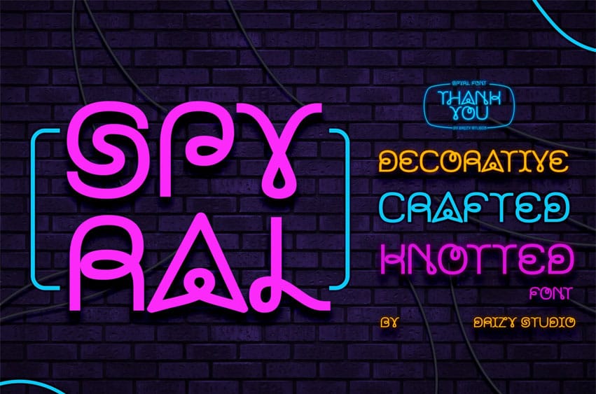 Spyral Font