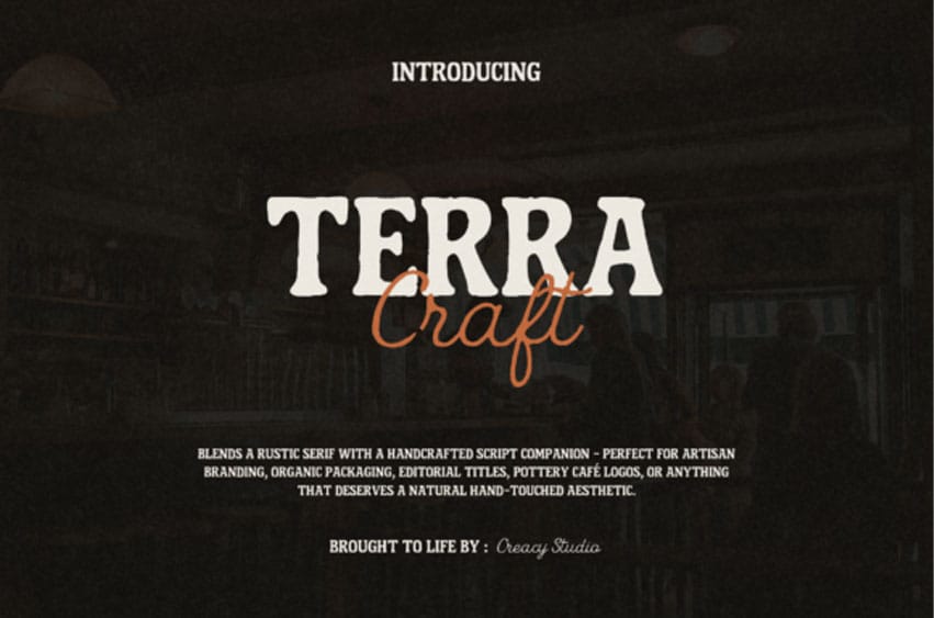 Terra Craft Duo Font