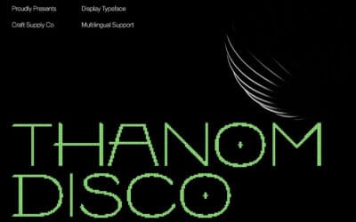 Thanom Disco Font