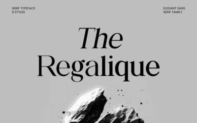 The Regalique Font