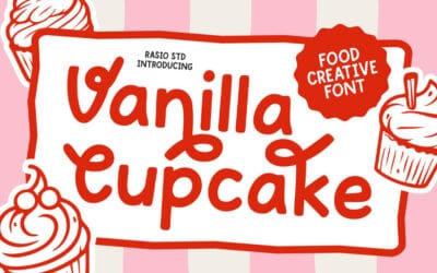 Vanilla Cupcake Font