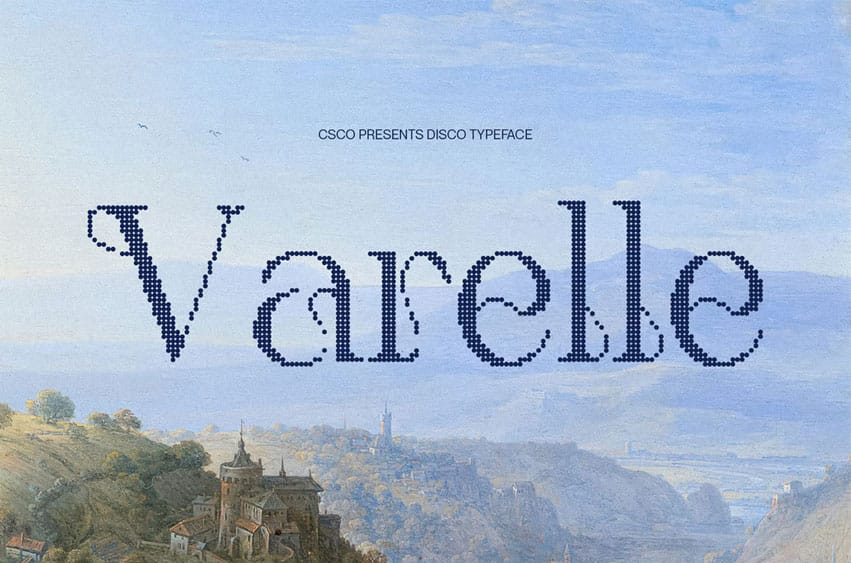 Varelle Disco Font