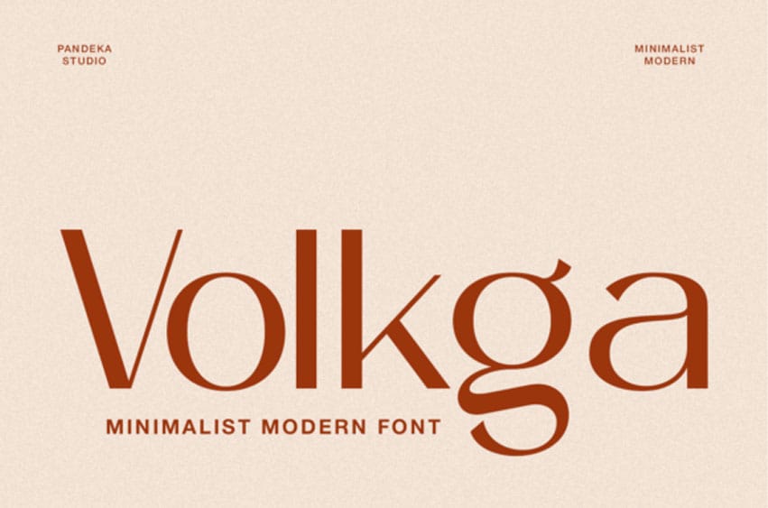 Volkga Font