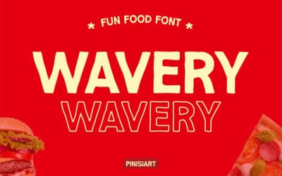 Wavery Font