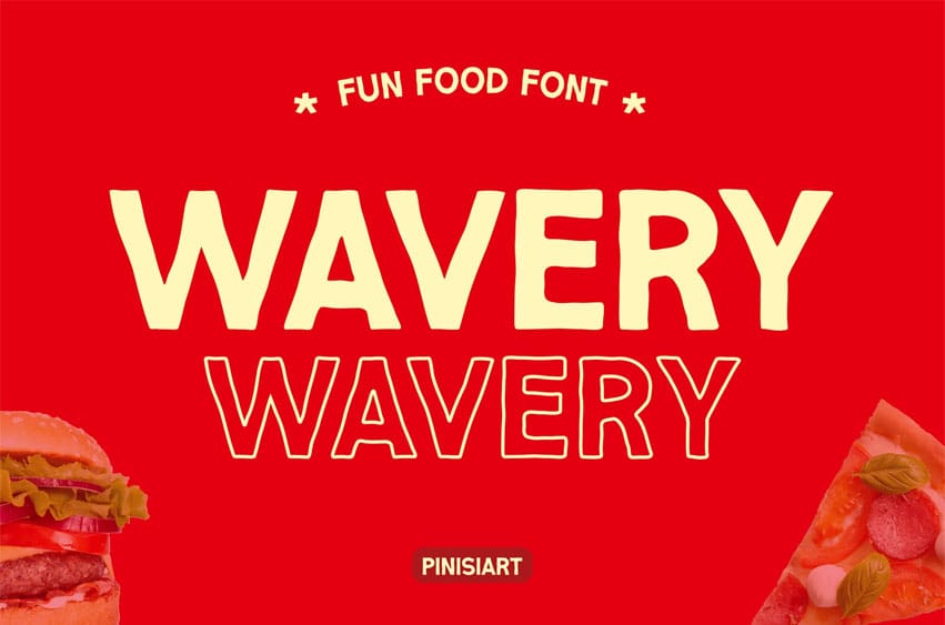 Wavery Font