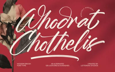 Whadrat Chothelis Font
