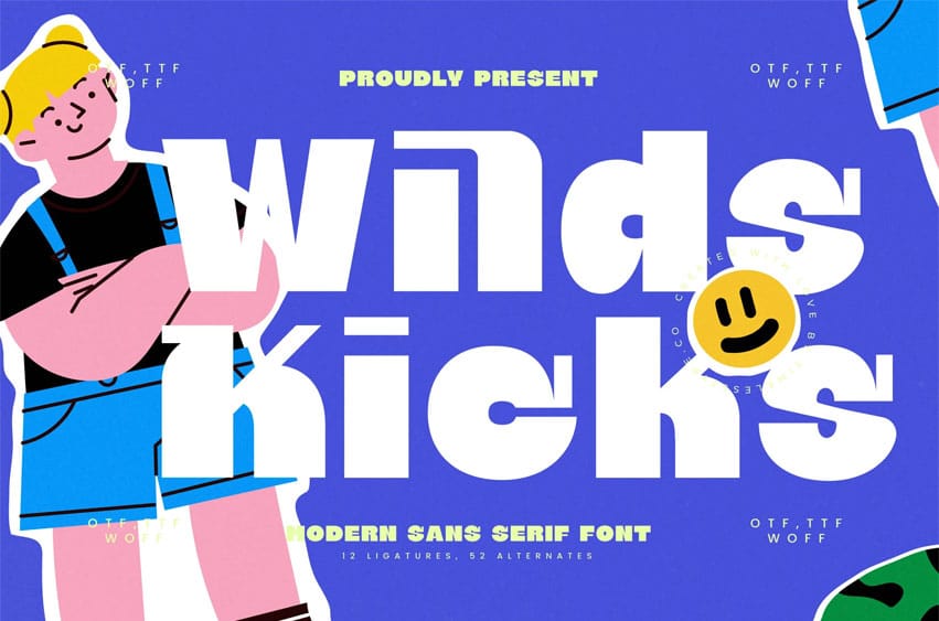 Wilds Kicks Font