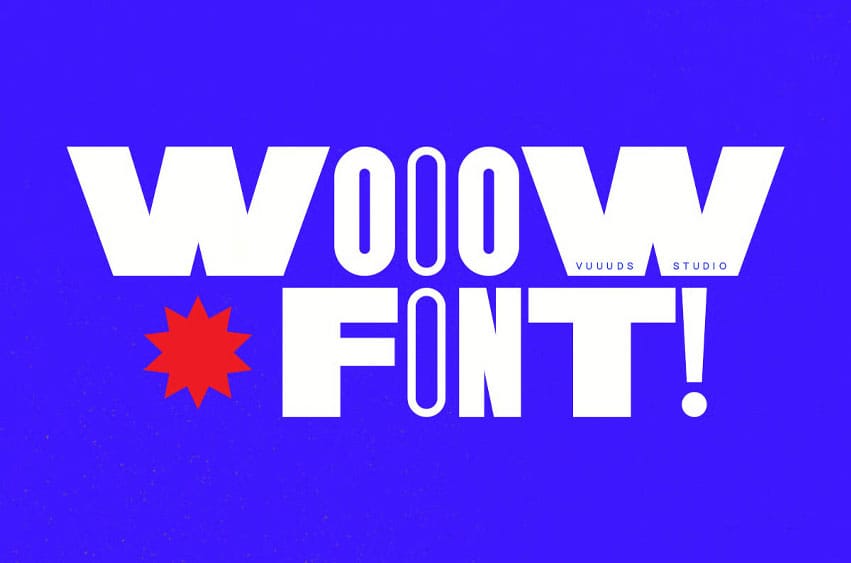 Wooow Font