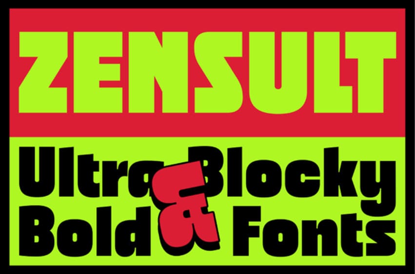 Zensult Font