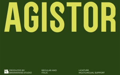 Agistor Sans Font