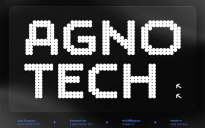 Agnotech Font