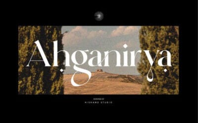 Ahganirya Font
