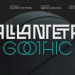 Alanteta Gothic Font