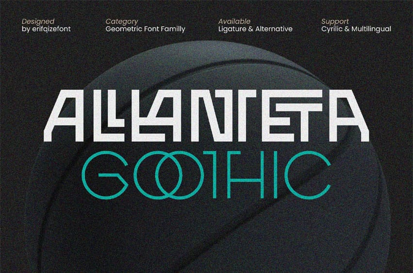 Alanteta Gothic Font