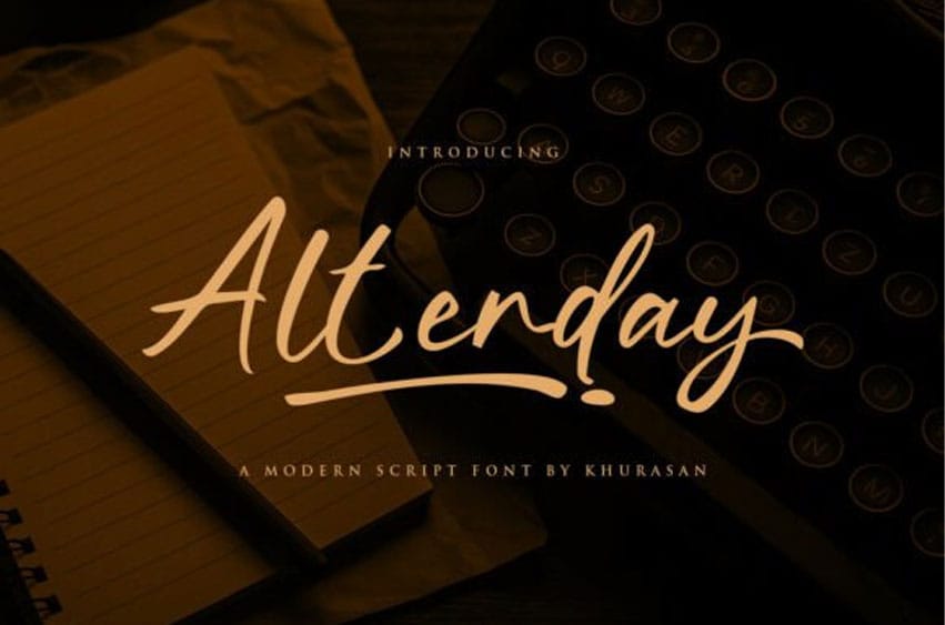 Alterday Font