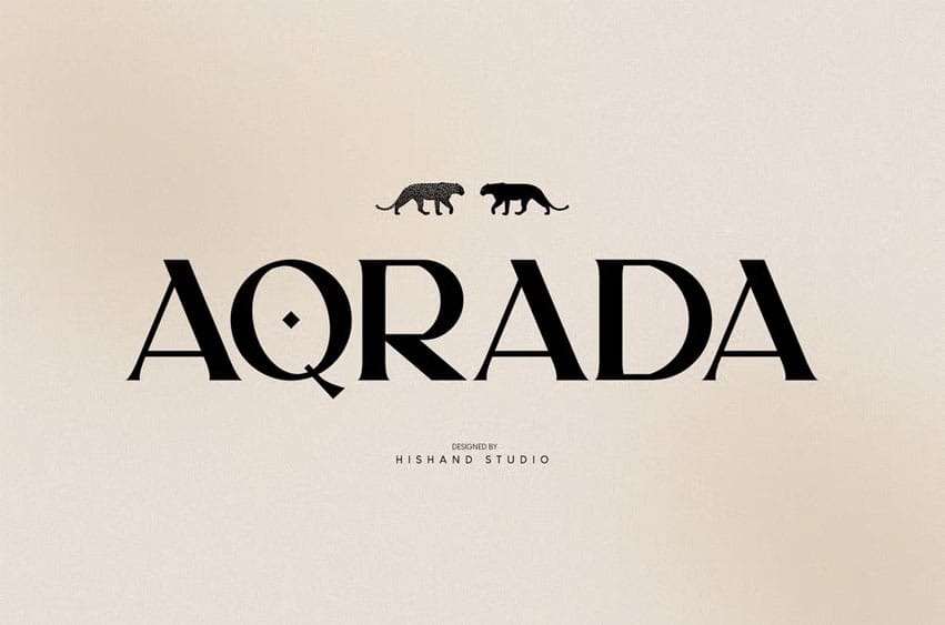 Aqrada Font