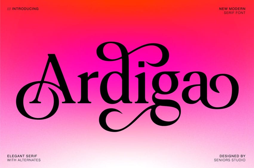 Ardiga Font