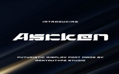 Ascken Font