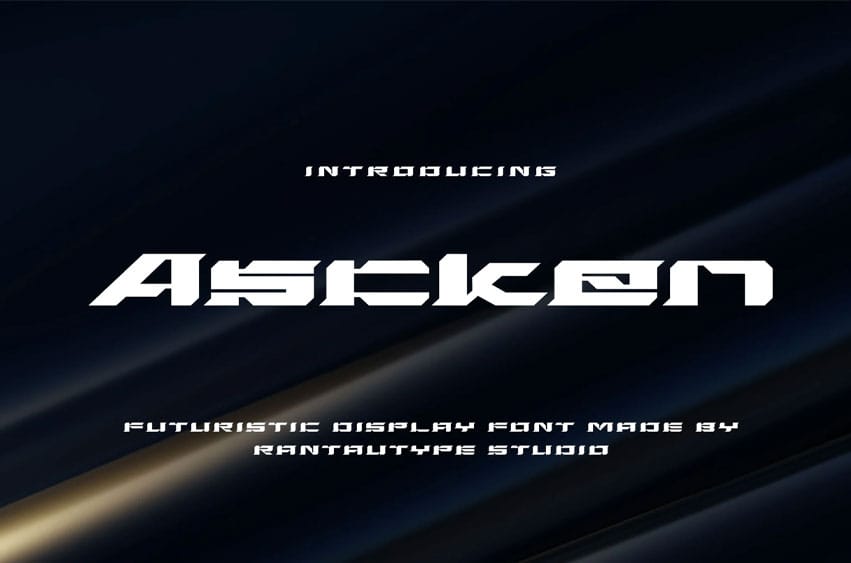 Ascken Font