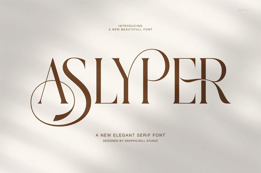 Aslyper Font