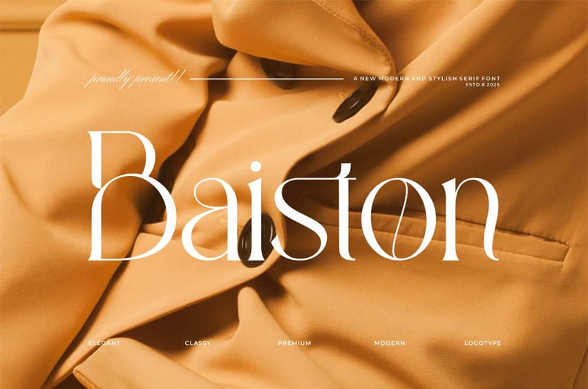 Baiston Font