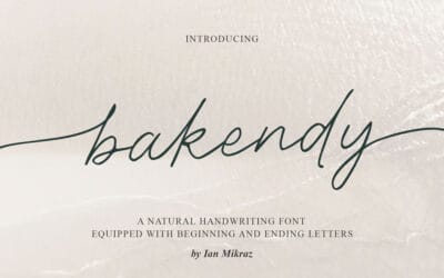 Bakendy Font
