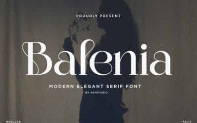 Balenia Font