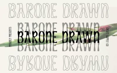 Barone Drawn Font