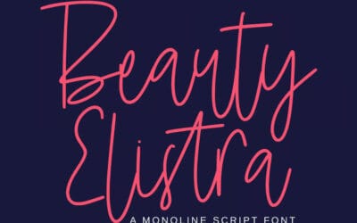 Beauty Elistra Font