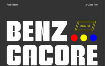 Benz Gacore Font