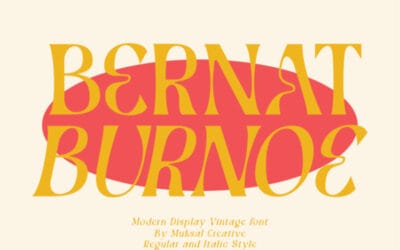 Bernat Burnoe Font