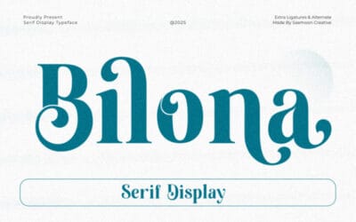 Bilona Font