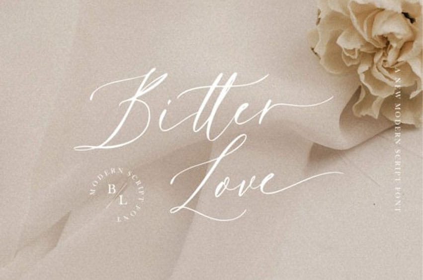 Bitter Love Font