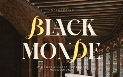 Black Monde Font
