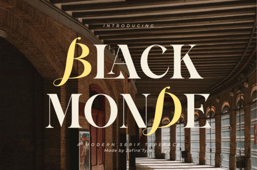 Black Monde Font