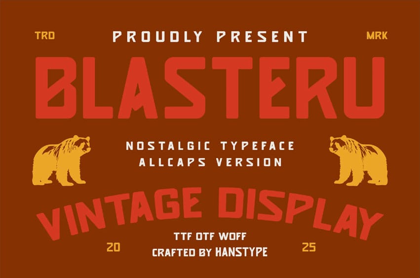 Blasteru Font
