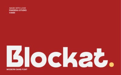 Blockat Font