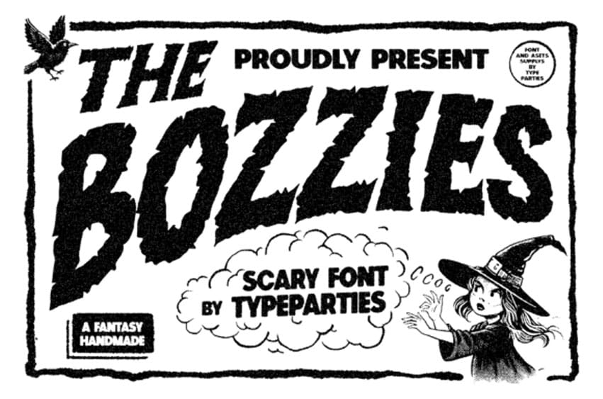 Bozzies Font