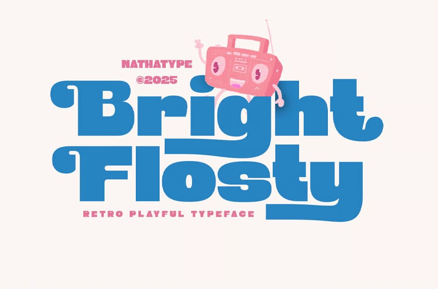 Bright Flosty Font