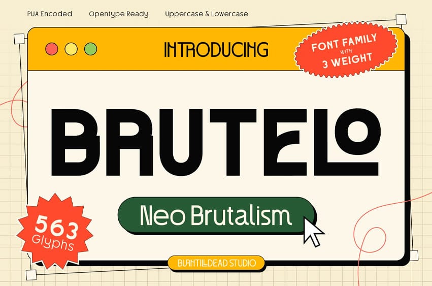 Brutelo Font