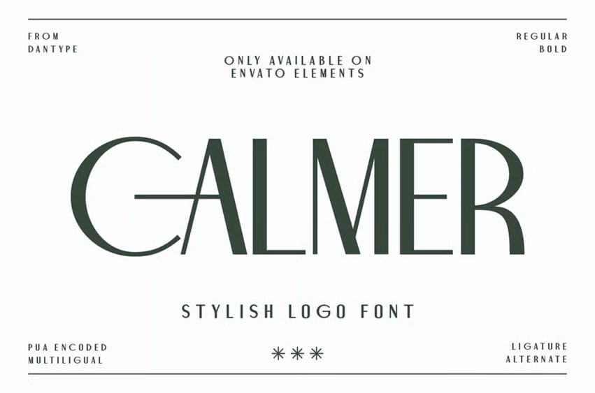 Calmer Font