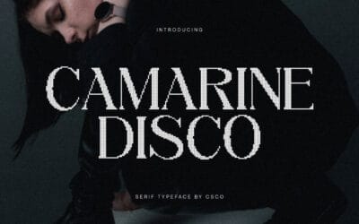 Camarine Disco Font