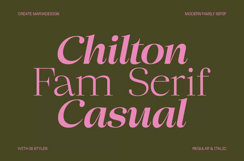 Chilton Font