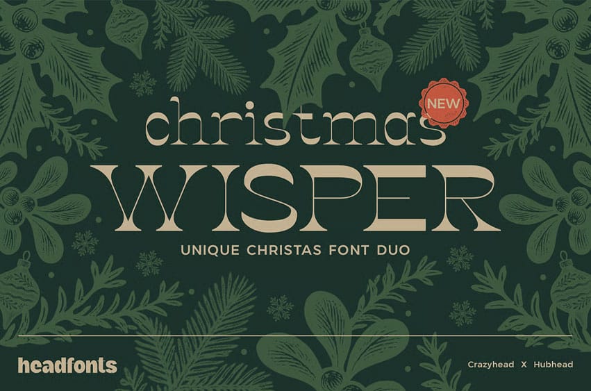 Christmas Wisper Font