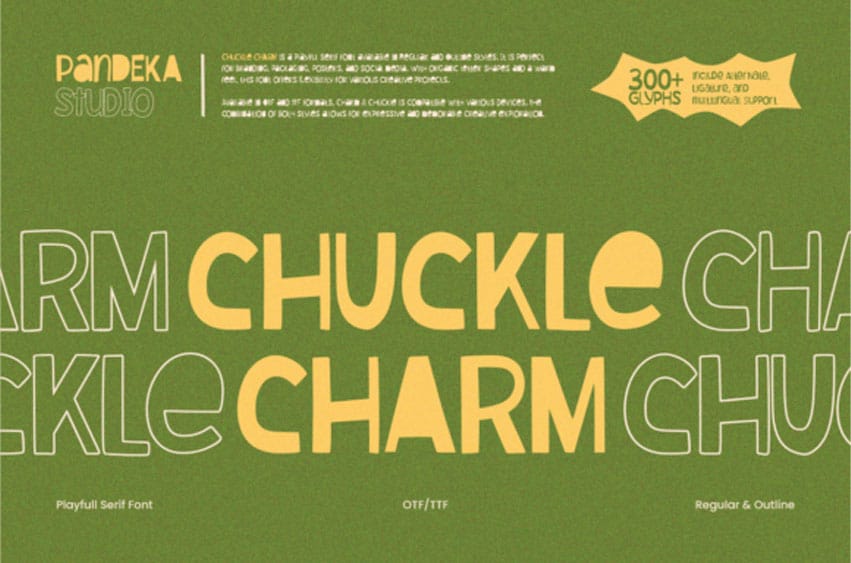 Chuckle Charm Font