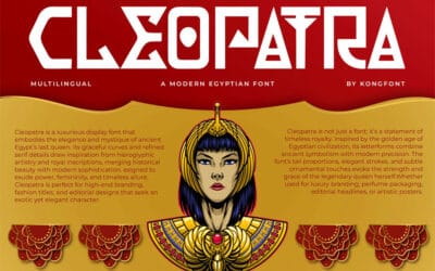 Cleopatra Modern Font